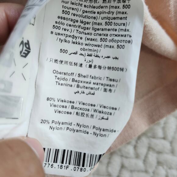 Gerry Weber Womens Light Pink Embellished Viscose Blend Long Sleeve Top Sz XL - Picture 3 of 7